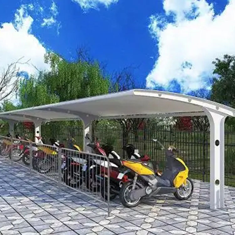 微山县膜结构电动车棚